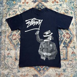 Vintage Stussy Graffiti T-shirt Medium